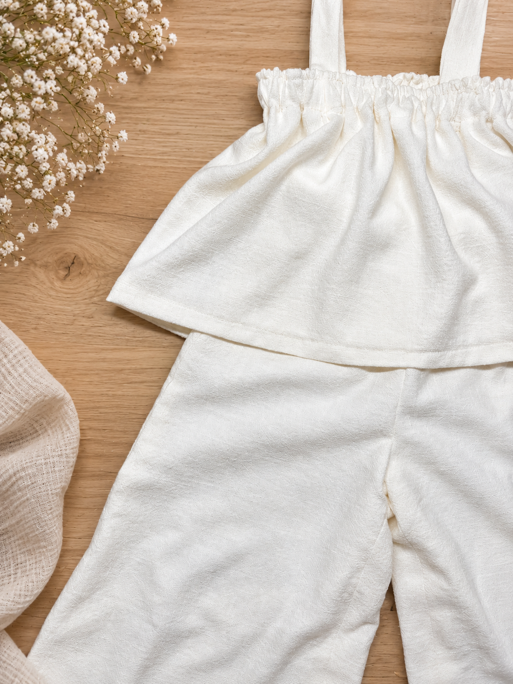 Heirloom Linen Two-Piece Set | 2T