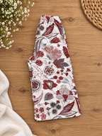 Vintage Floral Wide-Leg Pants | 3T