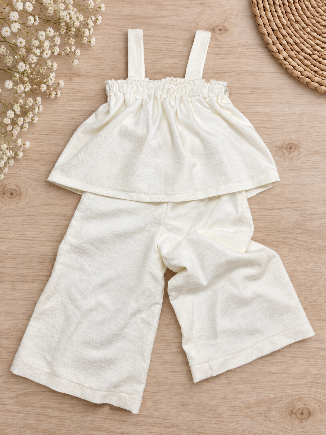 Heirloom Linen Two-Piece Set | 2T