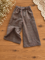 Heritage Plaid Wide-Leg Pants | 18M Tall