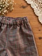 Heritage Plaid Wide-Leg Pants | 18M Tall