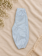 Blue Stripe Balloon Pants | 2T