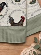Rooster Wide-Leg Pants with Contrast Cuff | 12M