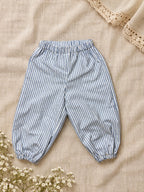 Blue Stripe Balloon Pants | 2T