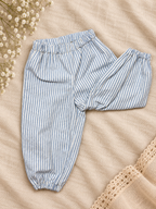 Blue Stripe Balloon Pants | 2T