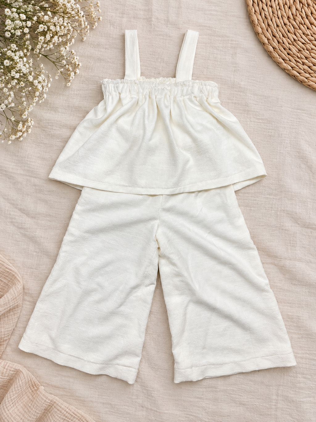 Heirloom Linen Two-Piece Set | 2T